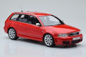 Audi RS4 B5 Avant Κόκκινο Otto 1:18 OT1026B Ρητίνη - εικόνα 4 από 6