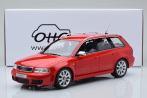 Audi RS4 B5 Avant Κόκκινο Otto 1:18 OT1026B Ρητίνη - εικόνα 6 από 6