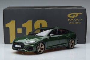 Audi RS5 B9 Sportback Sonoma Πράσινο Asia Edition GT Spirit 1:18 CLDC018 Ρητίνη - εικόνα 6 από 6
