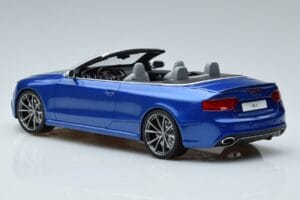 Audi RS5 B8 Καμπριολέ Μπλε GT Spirit 1:18 ZM053 Ρητίνη - εικόνα 5 από 6