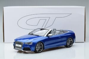 Audi RS5 B8 Καμπριολέ Μπλε GT Spirit 1:18 ZM053 Ρητίνη - εικόνα 6 από 6