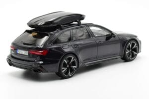 Audi RS6 C8 Avant Mythos Μαύρο Με Οροφή Carbon Asia Edition GT Spirit 1:18 CLDC007 Ρητίνη - εικόνα 2 από 6