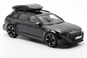 Audi RS6 C8 Avant Mythos Μαύρο Με Οροφή Carbon Asia Edition GT Spirit 1:18 CLDC007 Ρητίνη - εικόνα 4 από 6
