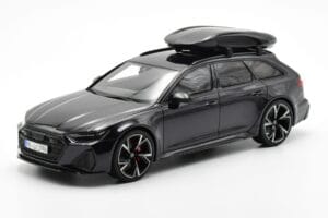 Audi RS6 C8 Avant Mythos Μαύρο Με Οροφή Carbon Asia Edition GT Spirit 1:18 CLDC007 Ρητίνη