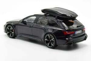 Audi RS6 C8 Avant Mythos Μαύρο Με Οροφή Carbon Asia Edition GT Spirit 1:18 CLDC007 Ρητίνη - εικόνα 5 από 6