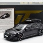 Audi RS6 C8 Avant Mythos Μαύρο Με Οροφή Carbon Asia Edition GT Spirit 1:18 CLDC007 Ρητίνη - image 6 of 6