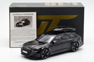 Audi RS6 C8 Avant Mythos Μαύρο Με Οροφή Carbon Asia Edition GT Spirit 1:18 CLDC007 Ρητίνη - εικόνα 6 από 6