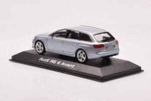 Audi RS6 C6 Monza Ασημί Minichamps 1:43 5010710213 Μέταλλο - εικόνα 3 από 4