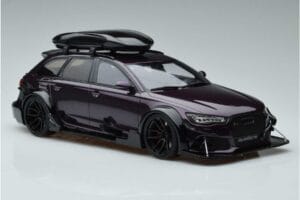 Audi RS6 C7 Avant Με Body Kit Μωβ GT Spirit 1:18 GT864 Ρητίνη - εικόνα 4 από 6