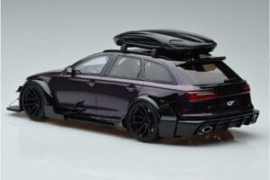 Audi RS6 C7 Avant Με Body Kit Μωβ GT Spirit 1:18 GT864 Ρητίνη - εικόνα 5 από 6