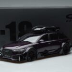 Audi RS6 C7 Avant Με Body Kit Μωβ GT Spirit 1:18 GT864 Ρητίνη - image 6 of 6