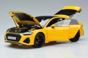 Audi RS7 C8 Sportback Κίτρινο Vossen Rims Περιορισμένη Έκδοση Kengfai 1:18 VAKF 0335 Μέταλλο - εικόνα 2 από 8