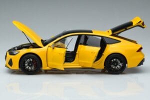 Audi RS7 C8 Sportback Κίτρινο Vossen Rims Περιορισμένη Έκδοση Kengfai 1:18 VAKF 0335 Μέταλλο - εικόνα 4 από 8