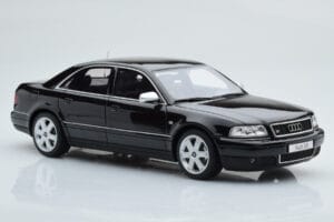 Audi S8 D2 Μαύρο Otto 1:18 OT082 Ρητίνη - εικόνα 4 από 6