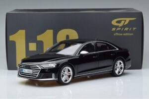 Audi S8 D5 Mythos Μαύρο Asia Edition GT Spirit 1:18 CLDC019 Ρητίνη - εικόνα 6 από 6
