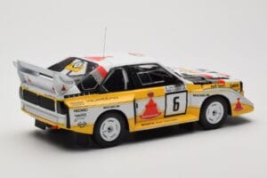 Audi Sport Quattro S1 E2 #6 H. Mikkola / A. Hertz Rally 1000 Lakes 1985 IXO 1:18 18RMC161B Μέταλλο - εικόνα 2 από 6