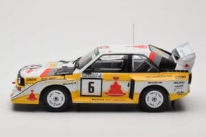 Audi Sport Quattro S1 E2 #6 H. Mikkola / A. Hertz Rally 1000 Lakes 1985 IXO 1:18 18RMC161B Μέταλλο - εικόνα 3 από 6