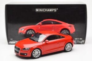 Audi TT 8J Κόκκινο Μεταλλικό Minichamps 1:18 100015021 Μέταλλο - εικόνα 8 από 8