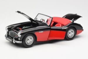 Austin-Healey 3000 Mk I Spider Μαύρο Κόκκινο Kyosho 1:18 08141KR Μέταλλο - εικόνα 2 από 8