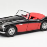 Austin-Healey 3000 Mk I Spider Μαύρο Κόκκινο Kyosho 1:18 08141KR