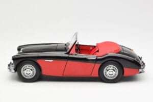 Austin-Healey 3000 Mk I Spider Μαύρο Κόκκινο Kyosho 1:18 08141KR Μέταλλο - εικόνα 4 από 8