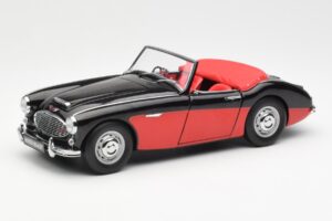 Austin-Healey 3000 Mk I Spider Μαύρο Κόκκινο Kyosho 1:18 08141KR