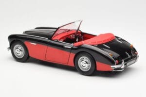 Austin-Healey 3000 Mk I Spider Μαύρο Κόκκινο Kyosho 1:18 08141KR Μέταλλο - εικόνα 7 από 8