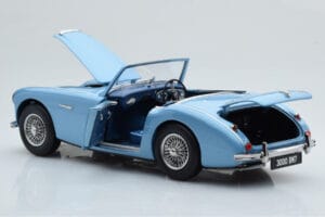 Austin-Healey 3000 Mk1 BN7 Μπλε Kyosho 1:18 08149HBL Μέταλλο - εικόνα 3 από 8