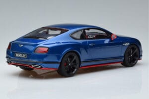 Bentley Continental GT Speed Black Edition Μπλε GT Spirit 1:18 KJ006 Ρητίνη - εικόνα 2 από 6