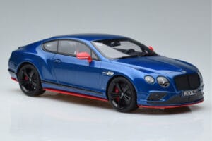 Bentley Continental GT Speed Black Edition Μπλε GT Spirit 1:18 KJ006 Ρητίνη - εικόνα 4 από 6