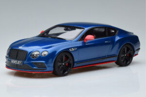 Bentley Continental GT Speed Black Edition Μπλε GT Spirit 1:18 KJ006 Ρητίνη