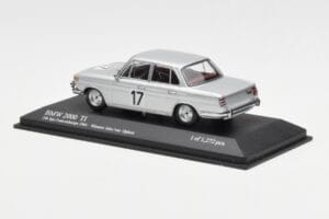 BMW 2000 Ti #17 J. Ickx / C. van Ophem Winners 24 Hours of Spa 1966 Minichamps 1:43 400662517 Μέταλλο - εικόνα 3 από 4