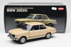 BMW 2002 Ti E10 Sahara Μπεζ Kyosho 1:18 08541BG Μέταλλο - εικόνα 8 από 8