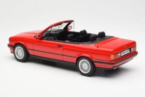 BMW 318i E30 Καμπριολέ Κόκκινο Norev 1:18 183210 Μέταλλο - εικόνα 5 από 6