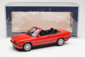 BMW 318i E30 Καμπριολέ Κόκκινο Norev 1:18 183210 Μέταλλο - εικόνα 6 από 6