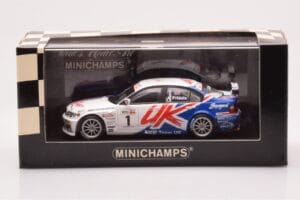 BMW 320si E90 BMW Team UK #1 A. Priaulx WTCC Porto Winner 2007 Minichamps 1:43 400072601 Μέταλλο - εικόνα 4 από 4