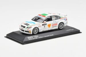 BMW 320si E90 BMW Team Italy Spain #4 A. Zanardi WTCC Brno 3rd Race 2007 Minichamps 1:43 400072604 Μέταλλο - εικόνα 2 από 4