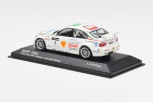 BMW 320si E90 BMW Team Italy Spain #4 A. Zanardi WTCC Brno 3rd Race 2007 Minichamps 1:43 400072604 Μέταλλο - εικόνα 3 από 4