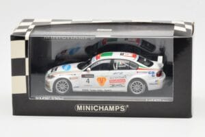 BMW 320si E90 BMW Team Italy Spain #4 A. Zanardi WTCC Brno 3rd Race 2007 Minichamps 1:43 400072604 Μέταλλο - εικόνα 4 από 4