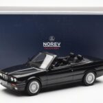 BMW 325i E30 Καμπριολέ Μαύρο Μεταλλικό Norev 1:18 - image 6 of 6