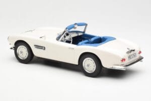 BMW 507 Roadster Λευκό Norev 1:18 183232 Μέταλλο - εικόνα 5 από 6