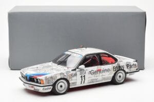 BMW 635 CSi E24 #11 D. Quester / M. Tassin / M. Heger 24 Hours of Spa 1986 AUTOart 1:18 80430145826 Μέταλλο - εικόνα 8 από 8