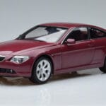 BMW 645Ci E63 Σκούρο Κόκκινο Kyosho 1:18 08701CR Μέταλλο