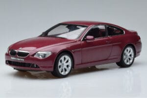 BMW 645Ci E63 Σκούρο Κόκκινο Kyosho 1:18 08701CR Μέταλλο
