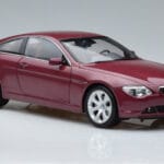 BMW 645Ci E63 Σκούρο Κόκκινο Kyosho 1:18 08701CR Μέταλλο - image 5 of 7
