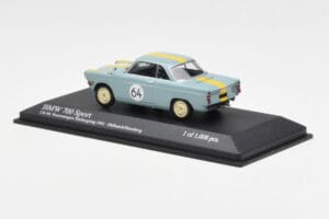 BMW 700 Sport #64 Hulbusch / Stausberg 12 Hours of Nurburgring 1961 Minichamps 1:43 400612364 Μέταλλο - εικόνα 3 από 4
