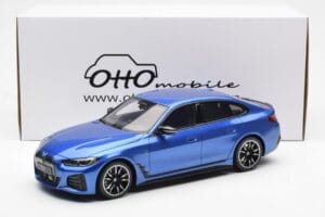 BMW i4 M50 G26 Μπλε Otto 1:18 OT453 Ρητίνη - εικόνα 6 από 6