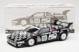 BMW M1 #111 Team MK Motorsport J-L. Witmeur / Krankenberg / Libert 24 Hours of Le Mans 1986 Minichamps 1:18 180862911 Μέταλλο - εικόνα 8 από 8