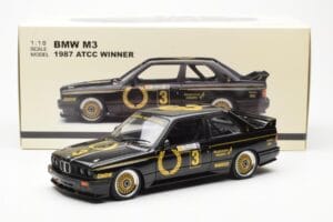 BMW M3 E30 #3 J. Richards Austrian Airlines ATCC 1987 AUTOart 1:18 88745 Μέταλλο - εικόνα 8 από 8