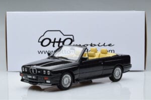 BMW M3 E30 Καμπριολέ Μαύρο Otto 1:18 OT1012 Ρητίνη - εικόνα 6 από 6